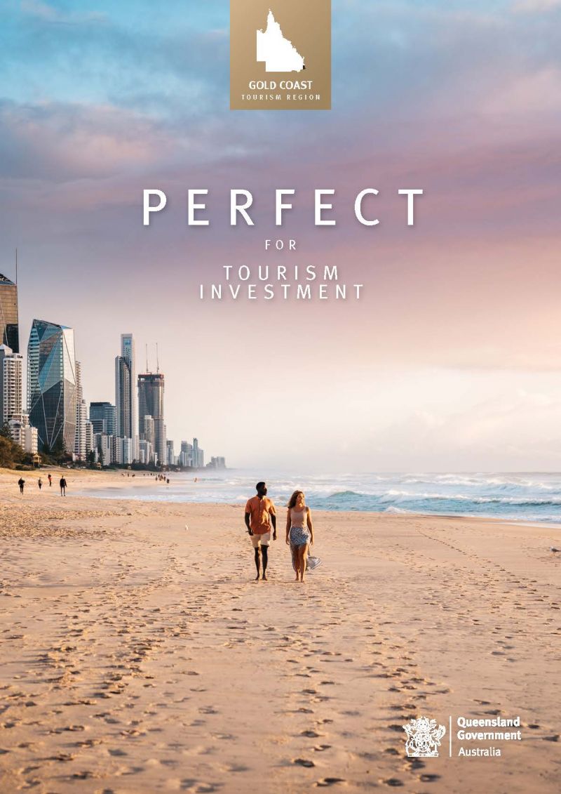 Cover page of the Gold Coast investment snapshot.