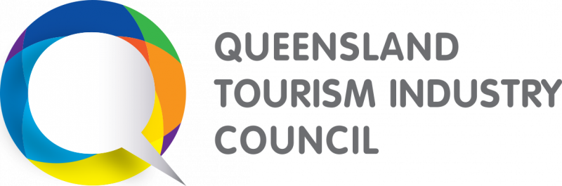 Decorative logo for Queensland Tourism Industry Council