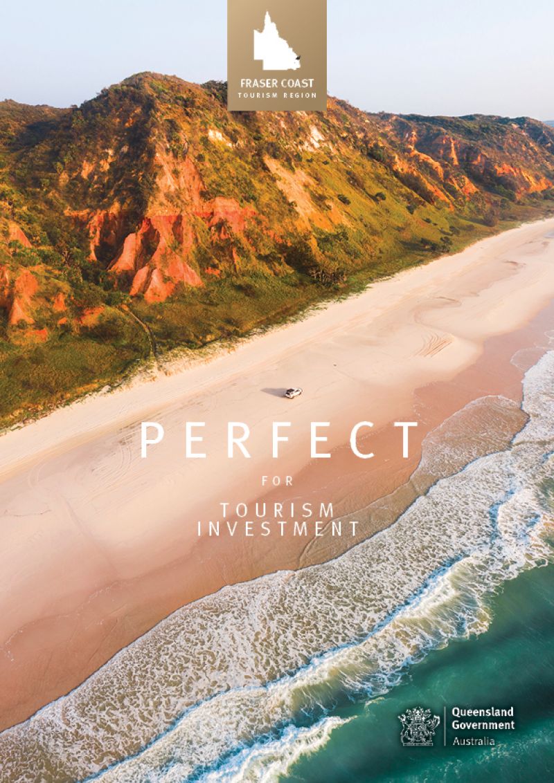 Cover page of the Fraser Coast investment snapshot.